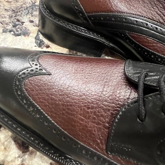 men’s shoes- handmade- new- spain- two tone leather - Picture 11 of 11